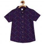 Miniklub Knit Shirt - Purple, 2-3yr